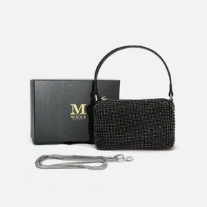 Montana West 
Black Beaded Women's Bag